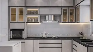 Kitchen Design #animation  #construction #kitchen #kitchendesign #kitchencabinets #engrmehedy