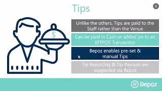 Service Charge and Tip Options