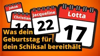 Du wirst staunen, was dein Geburtstag f&uuml;r ein Schicksal f&uuml;r dich bereith&auml;lt!