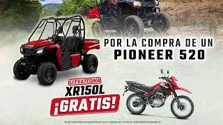 El TALON 1000-X4 y PIONEER 520 traen MOTOS GRATIS