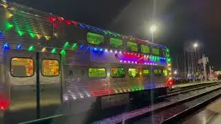 Metx 500 with the holiday train at Franklin Park 2024
