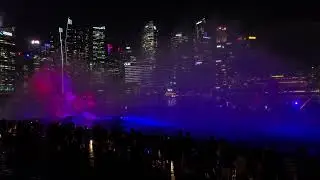 Marina Bay Water Light Show濱海灣水舞表演