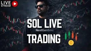 🔴 Live Crypto Trading GOLD & SOL 🚀 | 5 Min Scalping + Order Block Entry #bitcoin #livetrading #gold
