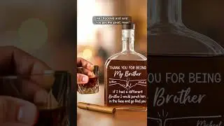 Always By Your Side - Personalized Custom Whiskey Bottle - Gift For Family Members - RGWB-HA0512-V4