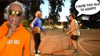 Old Man Can Dunk on Strangers