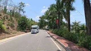 Wanding Town to Mangshi City 4k - Ledo Road &ndash; Driving Stilwell Road