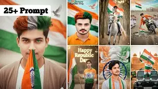 NEW 25+ REPUBLIC DAY 🇮🇳 INSTAGRAM TRENDING PROMPT | 26 JANUARY TRENDING PROMPT