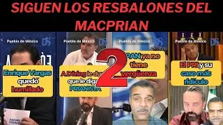 SIGUEN LOS RESBALONES DEL MACPRIAN #amlo, #claudiasheinbaum, #cuartatransformaci&oacute;n