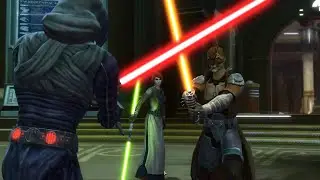 SWTOR Jedi knight story Chapter 1 Race to the Ruins
