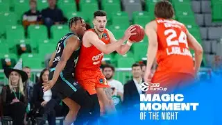2023-24 BKT EuroCup | Round 5 | Magic Moment of the Night: Matkovic rejects into the glass!