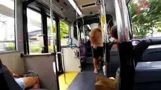SMB8027G on 963 SMRT MAN Lion's City G A24 NG363F Euro 5 Bendy Bus