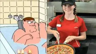 Peter Griffin prank calls Pizza Hut