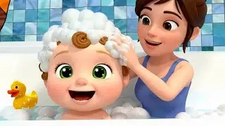 Splish Splash! 🛁🫧 The Bath Song | Fun Nursery Rhymes for Kids & Toddlers