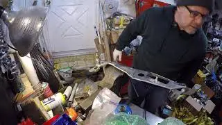 1997 Volvo 850 Rear Wiper Repair of a binding shaft and broken motor plate retaining rivets