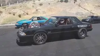 Changos Racing Team Fox Body Coyote Swap Vortech supercharger Street Racing 1