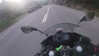 2018 Ninja 400 Ride Raw Engine Sound with Yoshimura r77 Slip on