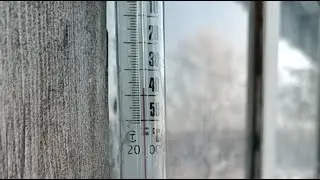 Здравствуй 1 #февраль 2026 год. Сегодня был утром #термометр -42°градуса мороза 🥶