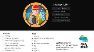 HackTheBox ~ Sneakymailer Walkthrough