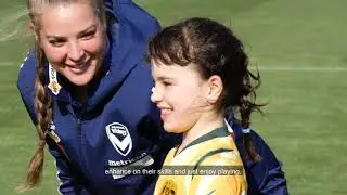 Back In Motion Football Clinic with Melbourne Victory W-League Part I  - Casey Dumont & Grace Maher