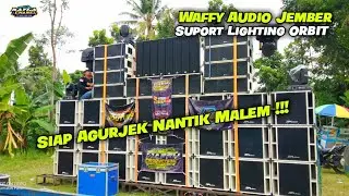 WAFFY AUDIO Jember Lanjut Penataan Lighting ORBIT ‼️