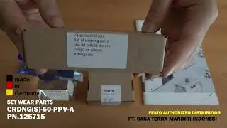 FESTO SET WEAR PARTS CRDNGS-50-PPV-A PN.125715