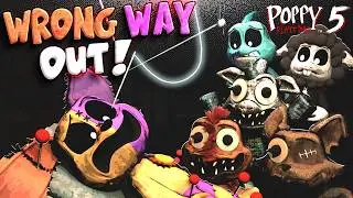 Wrong Way Out (from Poppy Playtime) | Poppy Playtime: Chapter 5 Theme Song [FULLY 3D ANIMATED SONG]