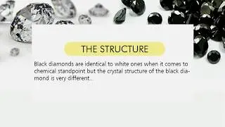 What is the Difference Between Black And White Diamonds?