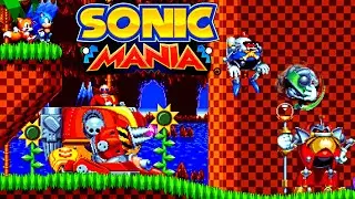 Sonic Mania 💙 Green Hill Zone 💙 Full Walkthrough No Commentary Nintendo Switch #1