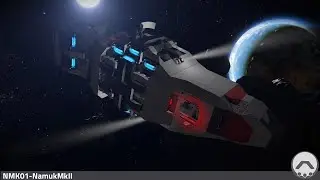 Space Engineers- Ship Showcase NMK-01-Namuk MkII