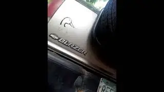 2002 Chevy Blazer GMC Jimmy 4.3 fuel pump wiring harness installed