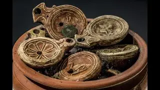 A treasure trove of ancient oil lamps has been found. Amazing discoveries and riches treasures.