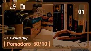 Pomodoro 50/10 Study With Me Late At Night 🌙 | Deep Focus Session