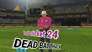 New hack after update in real cricket 24 🥴 Dead ball hack 😶&zwj;🌫️ @kraftonindiaesports 
