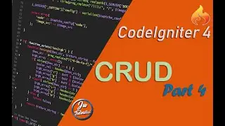 CodeIgniter 4 | CRUD Database - Update Data | Part 4