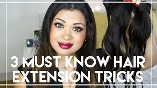 3 MUST KNOW Hair Extension Tricks ft. BestHairStore.com (Discount Code) | AllAboutAnika
