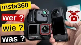 Kameravergleich insta360 Action Cam ACE PRO 2 & 8K 360 Grad Kamera Insta360 X5 vs. Go Ultra  im Test