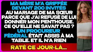 Ma M&egrave;re M&rsquo;A Giff&eacute;e Devant 200 Invit&eacute;s Parce Que J&rsquo;Ai Refus&eacute; De C&eacute;der Mon Penthouse &Agrave; Ma S&oelig;ur...
