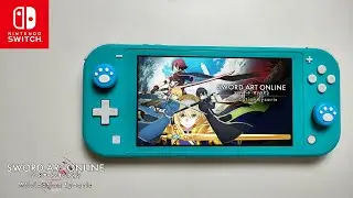 Sword Art Online Alicization Lycoris Nintendo Switch Lite Gameplay