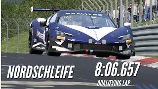 SRO NURBURGRING NORDSCHLEIFE ONBOARD PRE QUALI LAP | FERRARI 296 GT3 | Brabham Motorsport #52