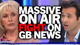 В прямом эфире GB News разгорелась масштабная перепалка между Кэрол Мэлоун и крайне левыми из-за ...