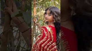 Red traditional outfit with desi look #trending #desi #fashion #red  #sister #creative #shorts