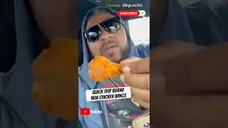 First Time Trying NEW QUICKTRIP WINGS‼️ #quicktrip #chickenwings #foodreview #foodie #shorts