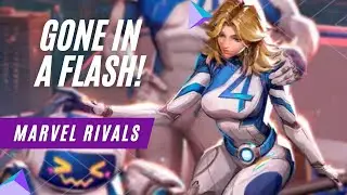 Gone in a Flash!  Invisible Woman Marvel Rivals Plays! with @aleahfinalgirl