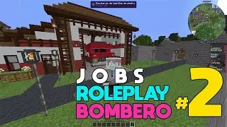 Crear sistema de trabajos (Custom NPC) Minecraft RolePlay EP2 P2 - Bombero