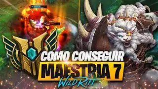 Como Conseguir MAESTRIA 7 Com Cada Campeão no WILD RIFT!