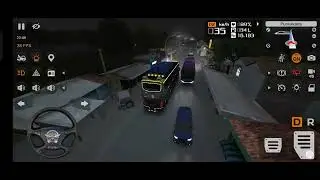 Bussid Heavy Luxury Volvo Bus Driving Gameplay | Bus simulator indonesia| #bussid #foryou #youtube