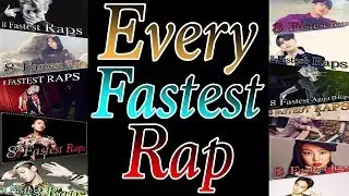 EVERY KOREAN RAPPER'S FASTEST RAP 2019 [That I've Looked At] (No Commentary)