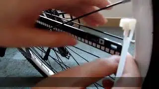 YQ8003 Bicycle wheel light installation tutorial