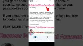 Unlink 3rd Number+Email | Recover Pubg Hacked Account 🥵🔥#3rdnumberremove #pubg #rameezsarwar