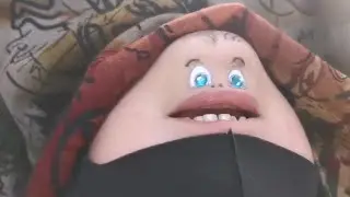 How to create a upside down chin face